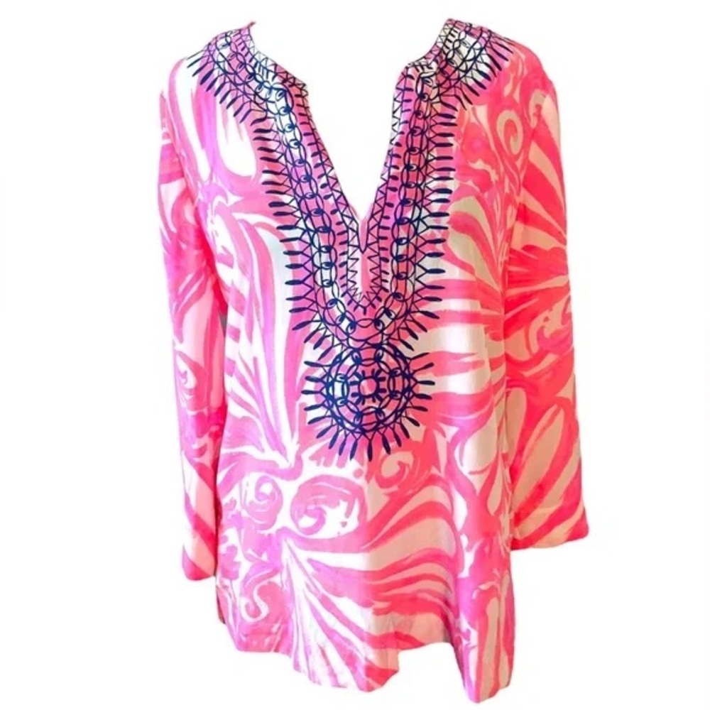 Lilly Pulitzer silk blouse
